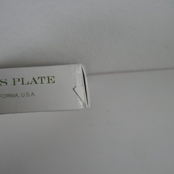 Vernon Metlox Xmas Plate 1975 Songs of Christmas O Holy Night 8.5 inch Vintage - Picture 9 of 9